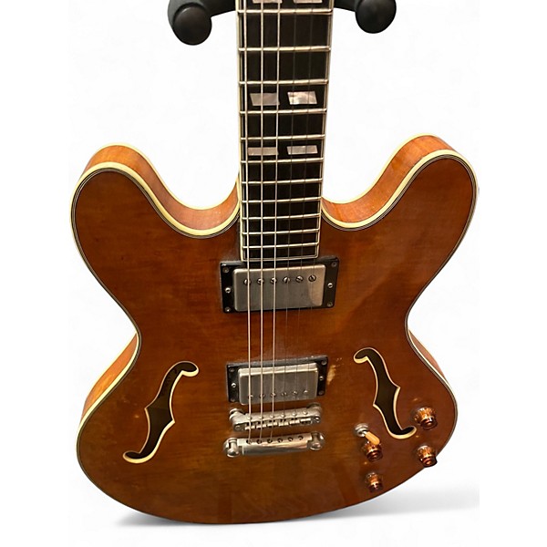 Used 2016 Eastman T59V Amber Hollow Body Electric Guitar