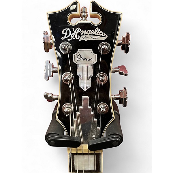 Used D'Angelico Premier Series Bedford SH Fiesta Red Hollow Body Electric Guitar