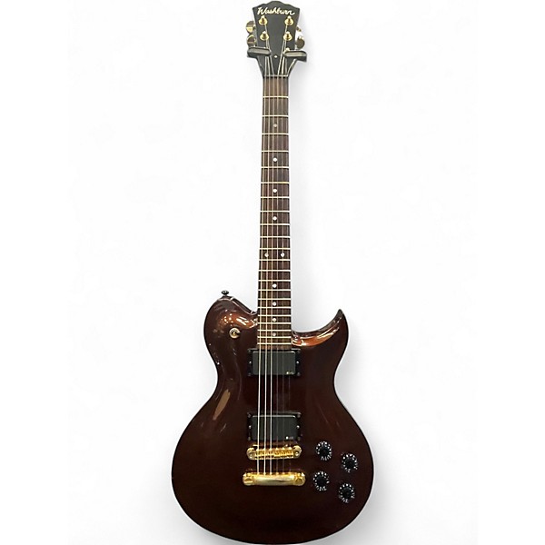Used Washburn PILSON Rootbeer Solid Body Electric Guitar