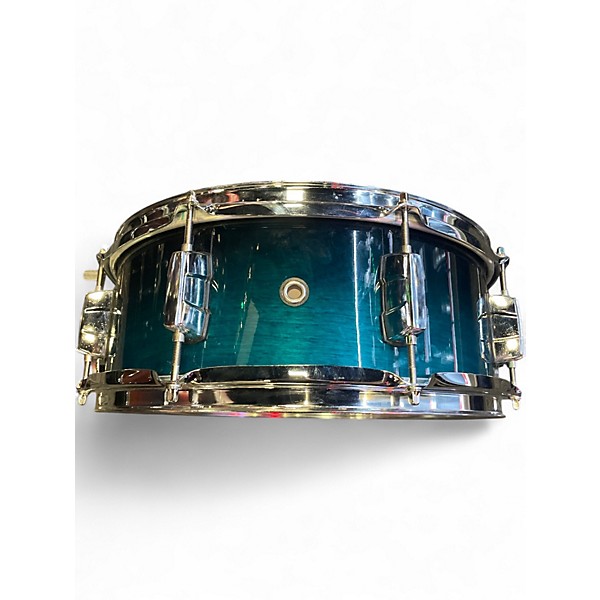 Used Mapex 5X14 Meridian Snare Blue Drum