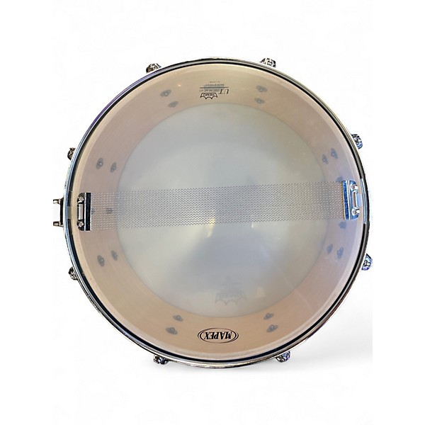 Used Mapex 5X14 Meridian Snare Blue Drum