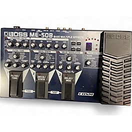 Used BOSS ME50B Bass Multi Bass Effect Pedal