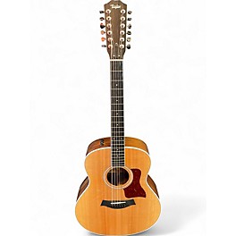 Used Taylor 458e Natural 12 String Acoustic Electric Guitar