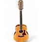 Used Taylor 458e Natural 12 String Acoustic Electric Guitar thumbnail
