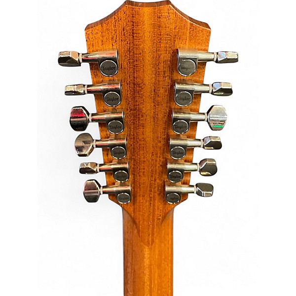 Used Taylor 458e Natural 12 String Acoustic Electric Guitar