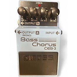 Used BOSS CEB3 Bass Chorus Bass Effect Pedal
