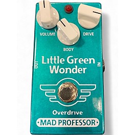 Used Mad Professor Little Green Wonder Overdrive Effect Pedal