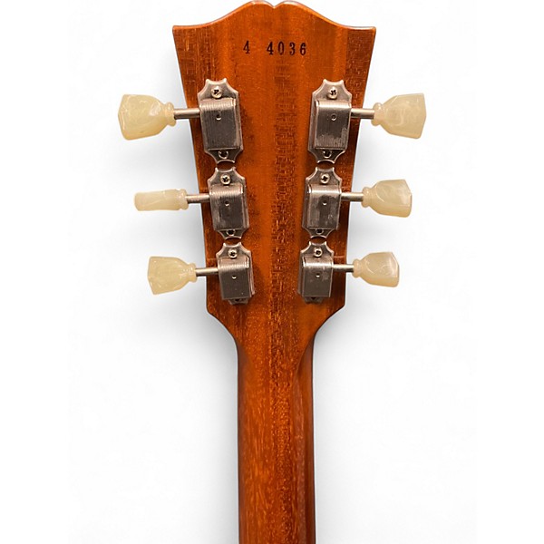 Used 2014 Gibson WILDWOOD LES PAUL R4 P90 VINTAGE RED Solid Body Electric Guitar