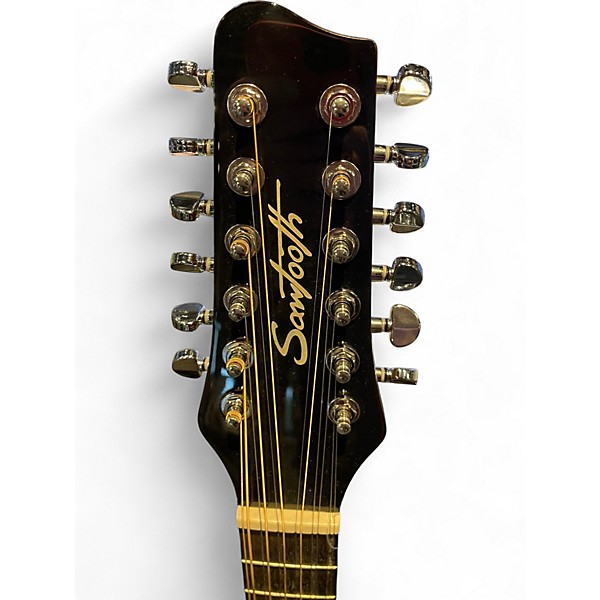 Used Sawtooth ST-MHG-AED-12 Mahogany 12 String Acoustic Electric Guitar