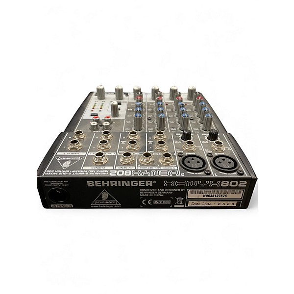 BEHRINGER XENYX 802 中古美品 BEHRINGER XENYX 802 Premium 8-Input 2-Bus Mixer | eBay