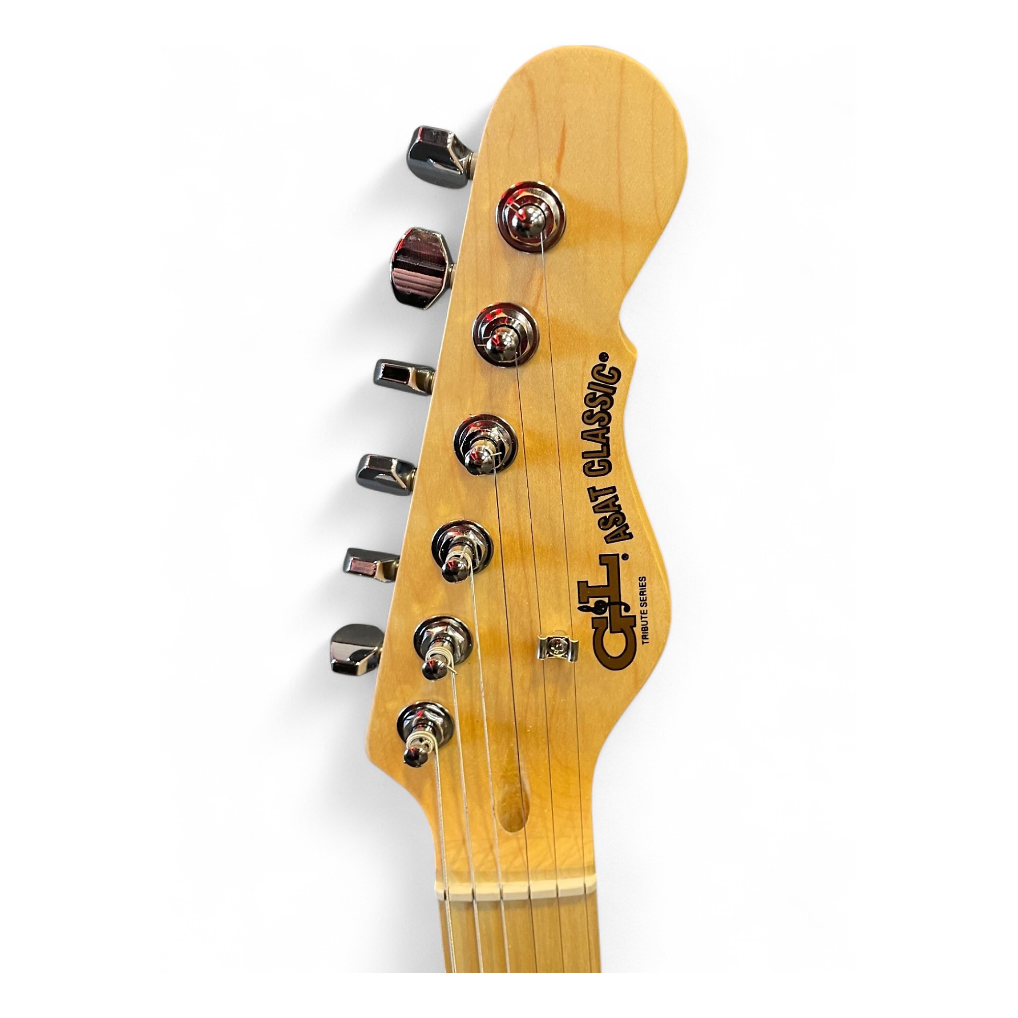 Used G&L Tribute ASAT Classic Alpine White Solid Body