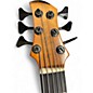 Used Roscoe SKB3006 Milky Honey Burst Electric Bass Guitar