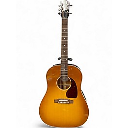 Used Gibson J45 Standard 2 Tone Sunburst Acoustic Electric Guitar