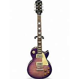 Used Epiphone Les Paul Standard Purple Burst Solid Body Electric Guitar