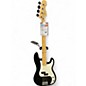Used Fender Player Precision Bass Black Electric Bass Guitar thumbnail