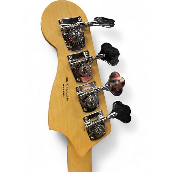 Used Fender Player Precision Bass Black Electric Bass Guitar