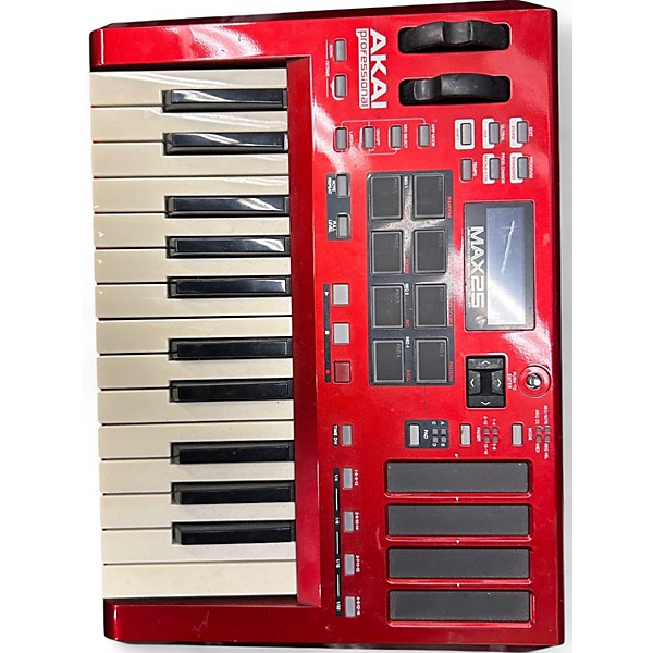 Used Akai Professional MAX25 25 Key MIDI Controller