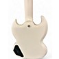 Used 2022 Epiphone Les Paul Custom SG Alpine White Solid Body Electric Guitar
