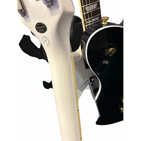 Used 2022 Epiphone Les Paul Custom SG Alpine White Solid Body Electric Guitar