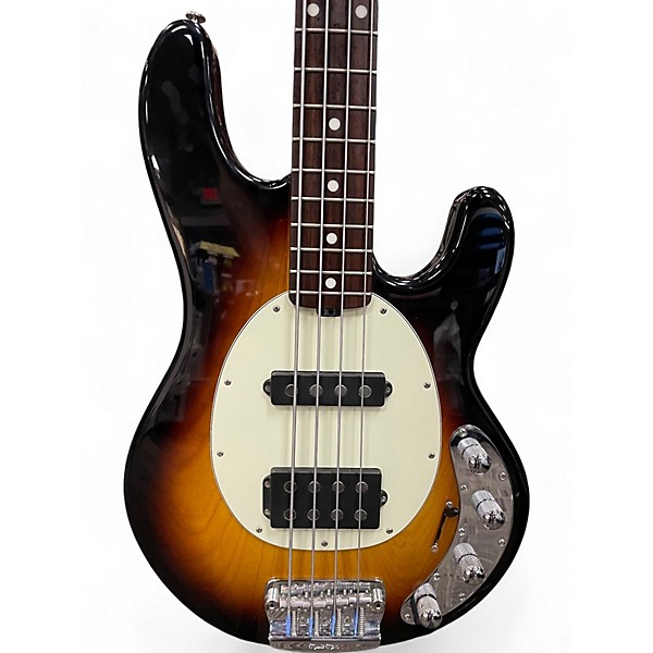 Used Ernie Ball Music Man Stingray 3 EQ HS Sunburst Electric Bass Guitar