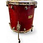 Used Mapex 4 Piece PRO M SERIES 4 PIECE SHELL PACK RED Drum Kit