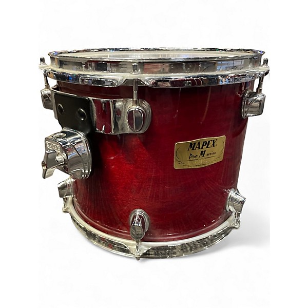 Used Mapex 4 Piece PRO M SERIES 4 PIECE SHELL PACK RED Drum Kit