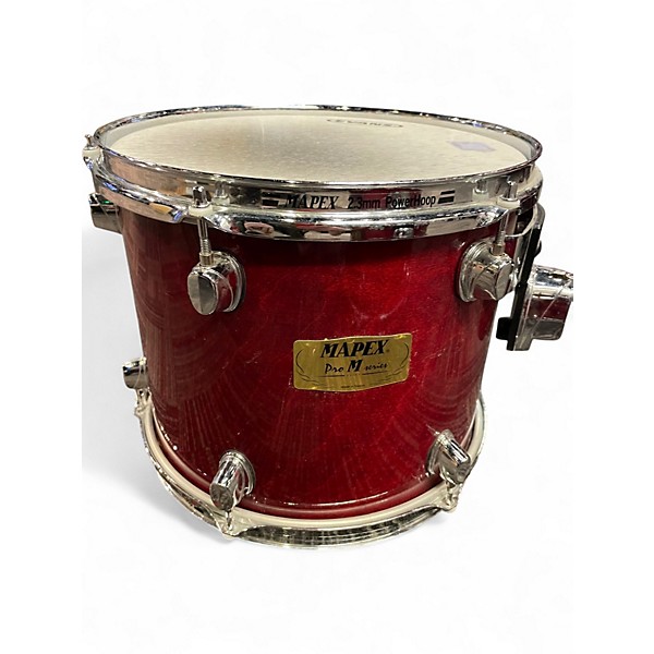 Used Mapex 4 Piece PRO M SERIES 4 PIECE SHELL PACK RED Drum Kit