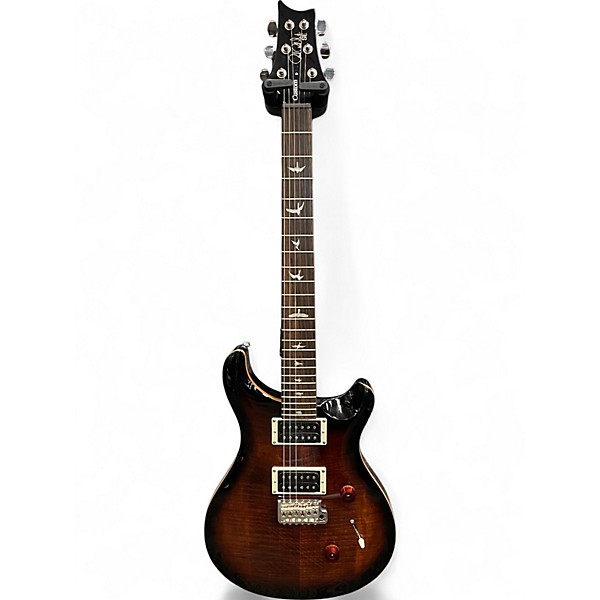 Used PRS SE Custom 24 BLACK GOLD SUNBURST Solid Body Electric Guitar