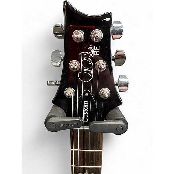 Used PRS SE Custom 24 BLACK GOLD SUNBURST Solid Body Electric Guitar