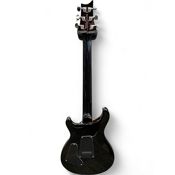 Used PRS SE Custom 24 BLACK GOLD SUNBURST Solid Body Electric Guitar