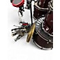 Used SPL 5 Piece kicker complete with cymbals and hardware RED Drum Kit