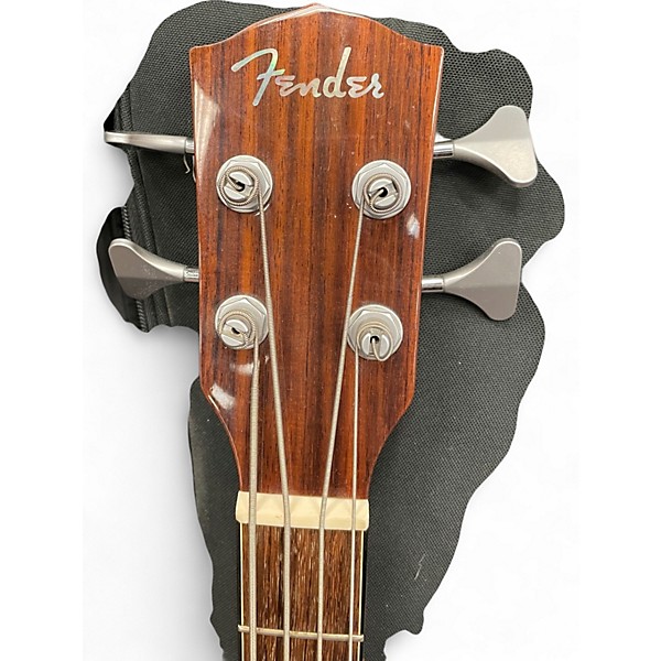 Used Fender gb-41sce Natural Acoustic Bass Guitar