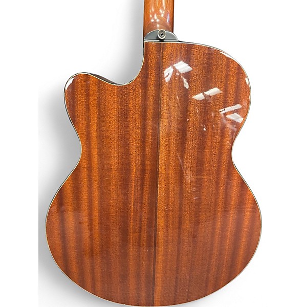 Used Fender gb-41sce Natural Acoustic Bass Guitar