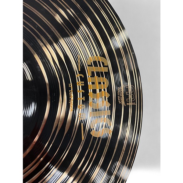 Used MEINL 12in CLASSIC CUSTOM DARK SPLASH Cymbal