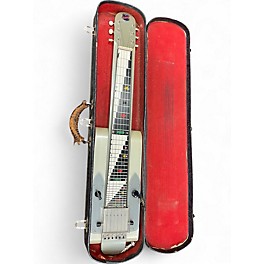 Vintage 1940s National LAP STEEL 6 STR Antique White Lap Steel