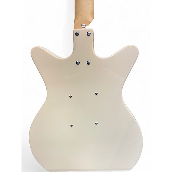 Used Danelectro Stock '59 White Solid Body Electric Guitar