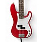 Used Squier Mini Precision Red Electric Bass Guitar