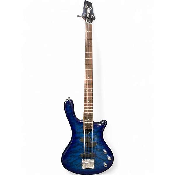 Washburn T14エレキベース Used Washburn T14 Trans Blue Electric Bass Guitar Trans Blue