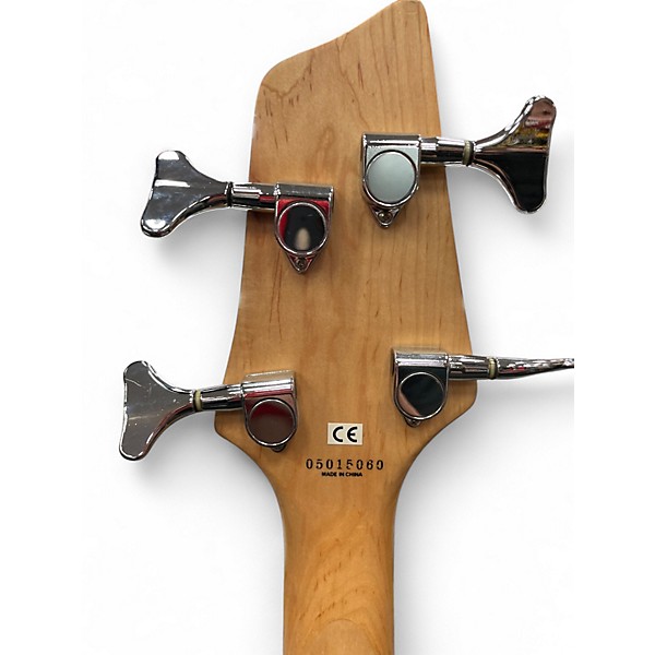 Used Washburn T14 Trans Blue Electric Bass Guitar Trans Blue