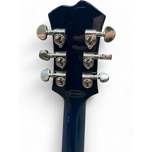Used Agile 3100 Blue Solid Body Electric Guitar