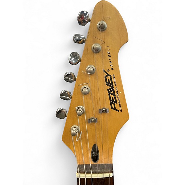 Used Peavey Raptor Black Solid Body Electric Guitar