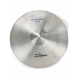 Used Zildjian 14in BOTTOM ROCK HI HAT BOTTOM Cymbal