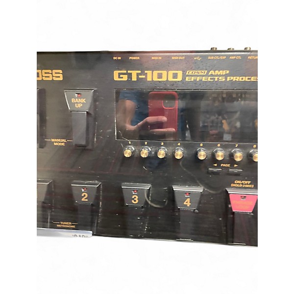 Used BOSS GT100 Effect Processor