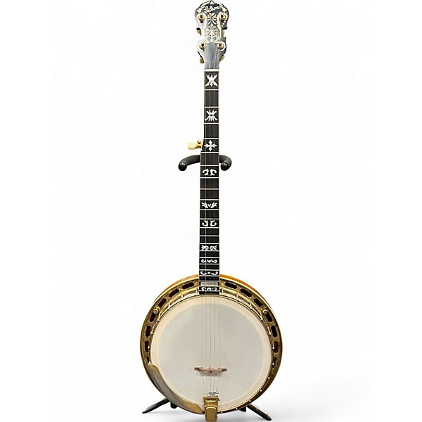 Vintage 1980s Gibson Masterbone Natural Banjo