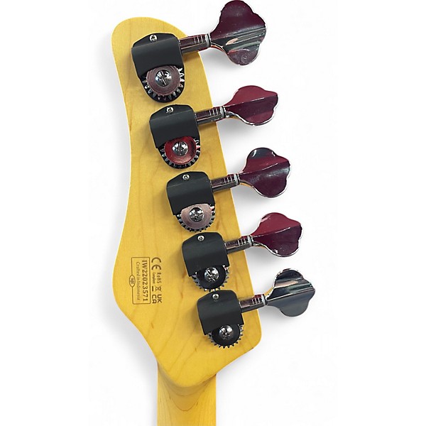 Used Schecter Guitar Research CV-5 3 Color Sunburst Electric Bass Guitar