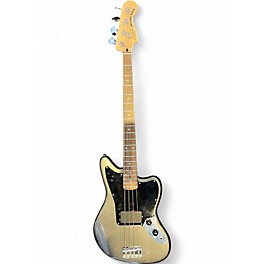 Used Squier Affinity Series Jaguar Bass H Charcoal Electric Bass Guitar