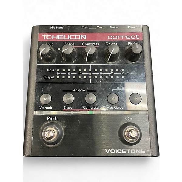 Used TC Helicon VoiceTone Correct Vocal Processor