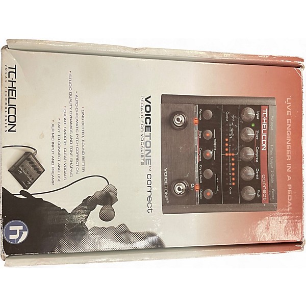Used TC Helicon VoiceTone Correct Vocal Processor