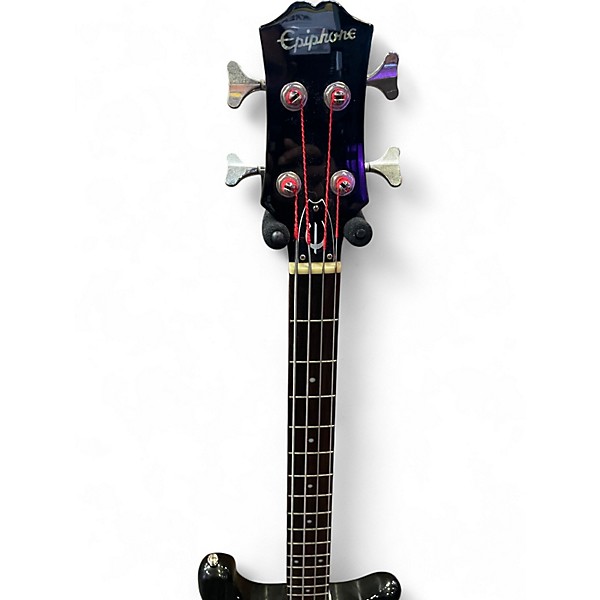 Used Epiphone EMBASSY Ebony Electric Bass Guitar Ebony