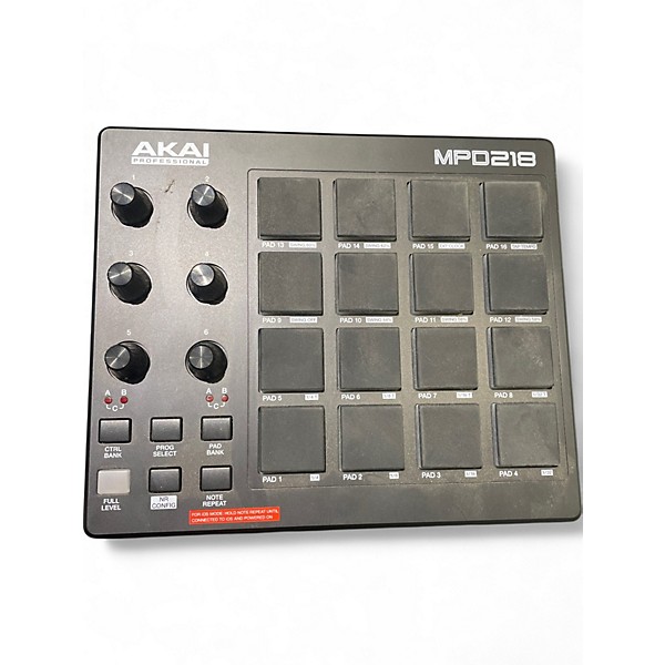 Used Akai Professional MPD218 MIDI Controller | Guitar Center